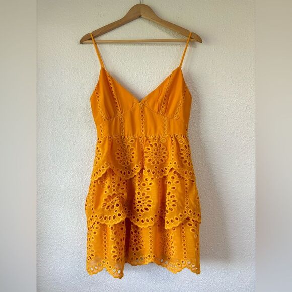 Lovers + Friends Dresses & Skirts - Lovers + Friend Doreen Mini Mustard Dress Size Small